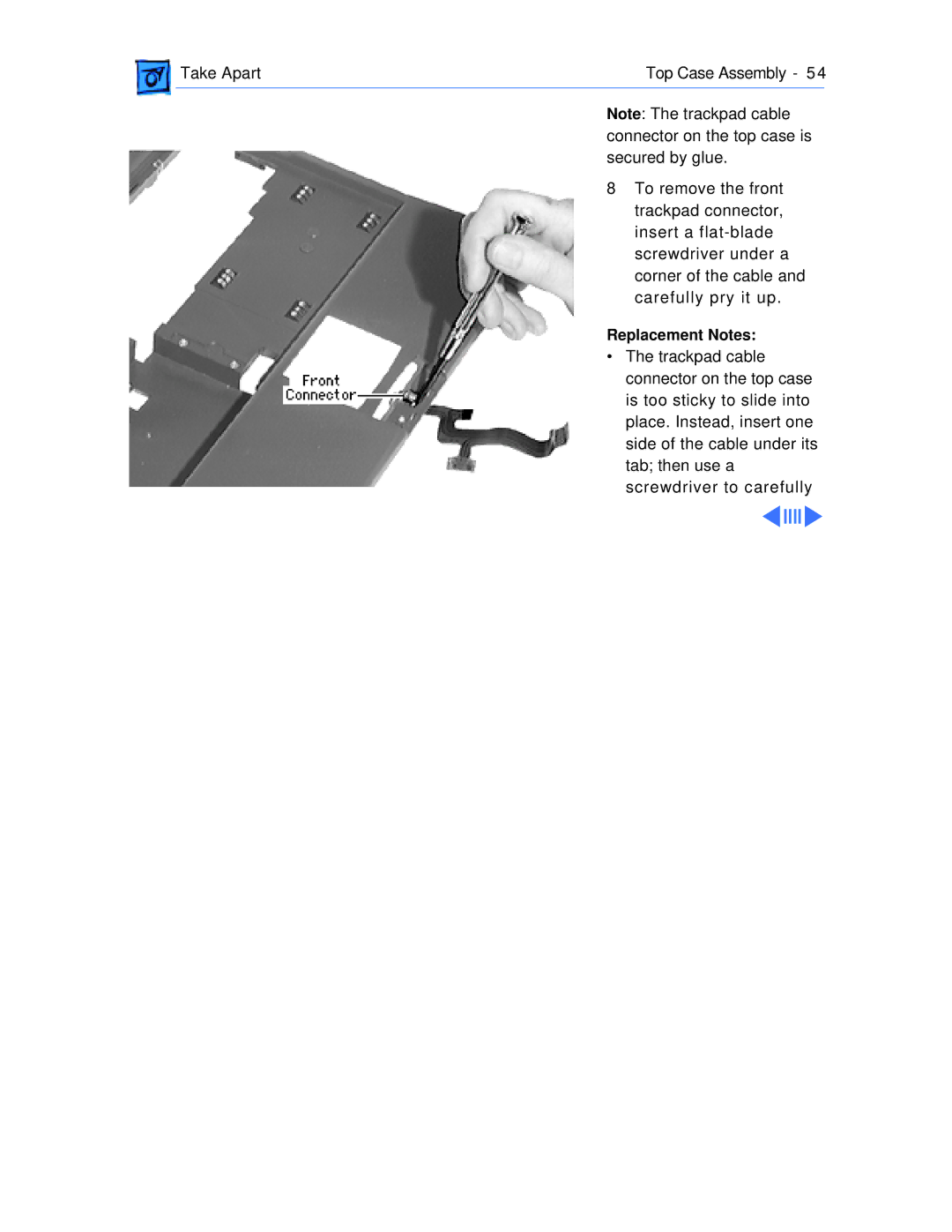 Apple 1400C/166, 1400CS/117, 1400CS/166, 1400CS/133, 1400C/133, 1400C/117 manual Replacement Notes 