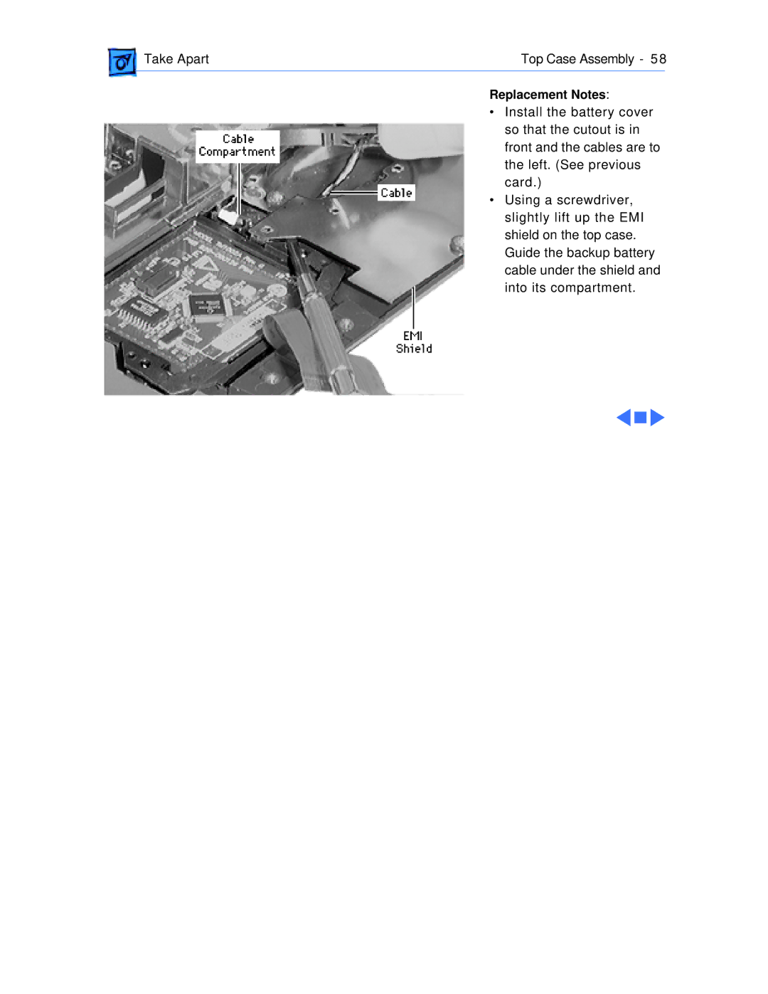 Apple 1400CS/166, 1400CS/117, 1400CS/133, 1400C/166, 1400C/133, 1400C/117 manual Replacement Notes 