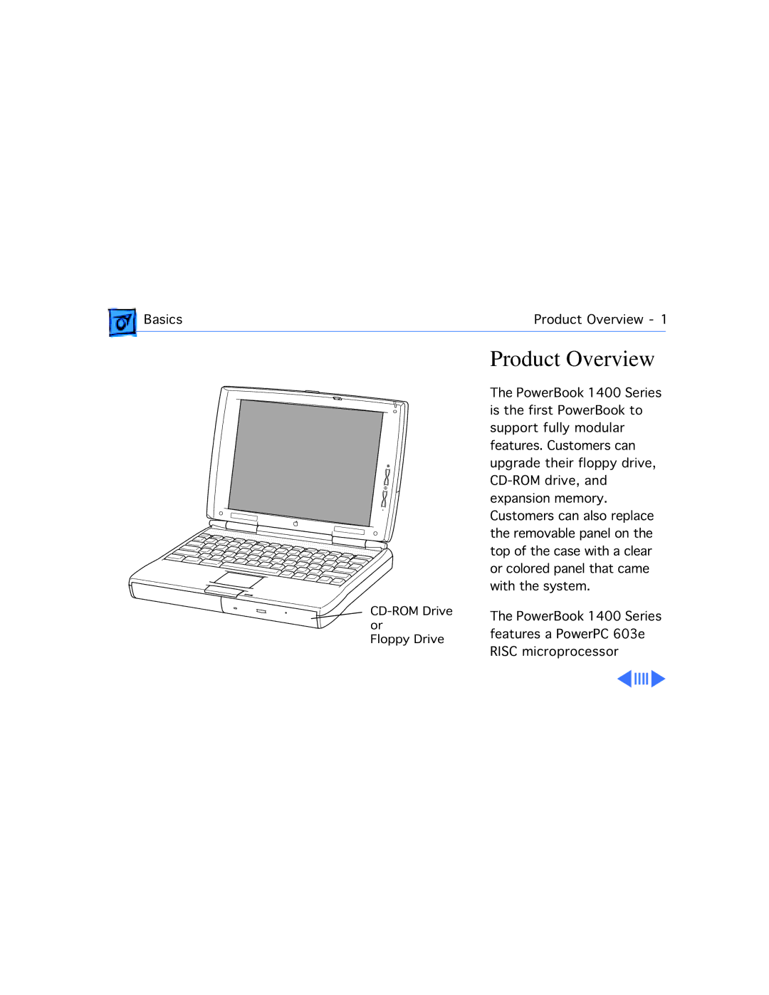 Apple 1400C/133, 1400CS/117, 1400CS/166, 1400CS/133, 1400C/166, 1400C/117 manual Product Overview 