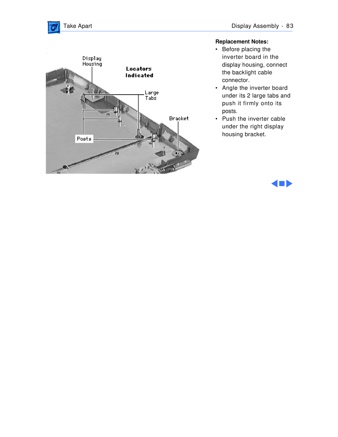 Apple 1400CS/133, 1400CS/117, 1400CS/166, 1400C/166, 1400C/133, 1400C/117 manual Replacement Notes 