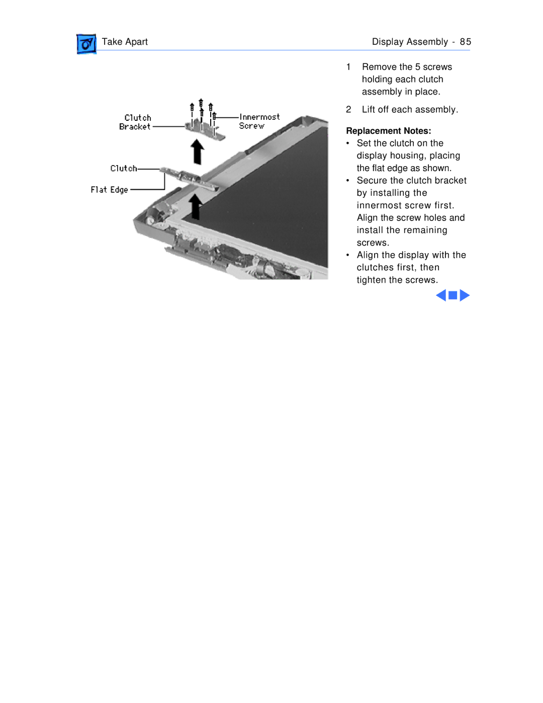 Apple 1400C/133, 1400CS/117, 1400CS/166, 1400CS/133, 1400C/166, 1400C/117 manual Replacement Notes 