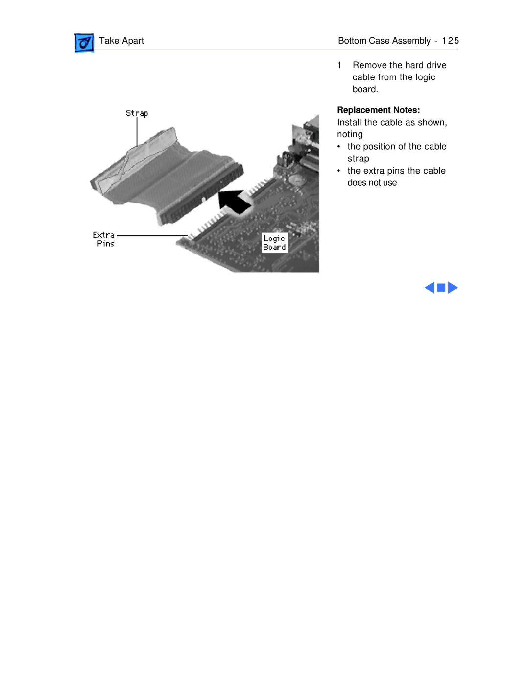 Apple 1400CS/133, 1400CS/117, 1400CS/166, 1400C/166, 1400C/133, 1400C/117 manual Replacement Notes 