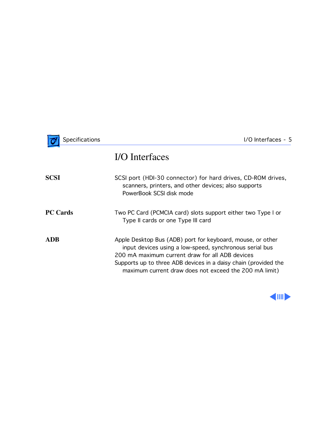 Apple 1400CS/166, 1400CS/117, 1400CS/133, 1400C/166, 1400C/133, 1400C/117 manual Interfaces 