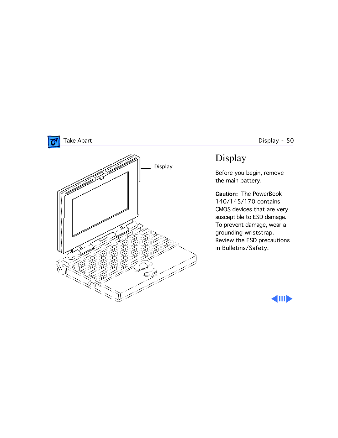 Apple 145B, 170 manual Display 