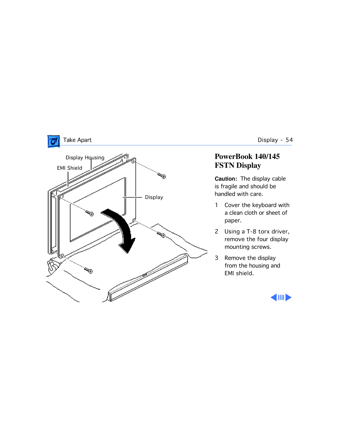 Apple 145B, 170 manual PowerBook 140/145, Fstn Display 