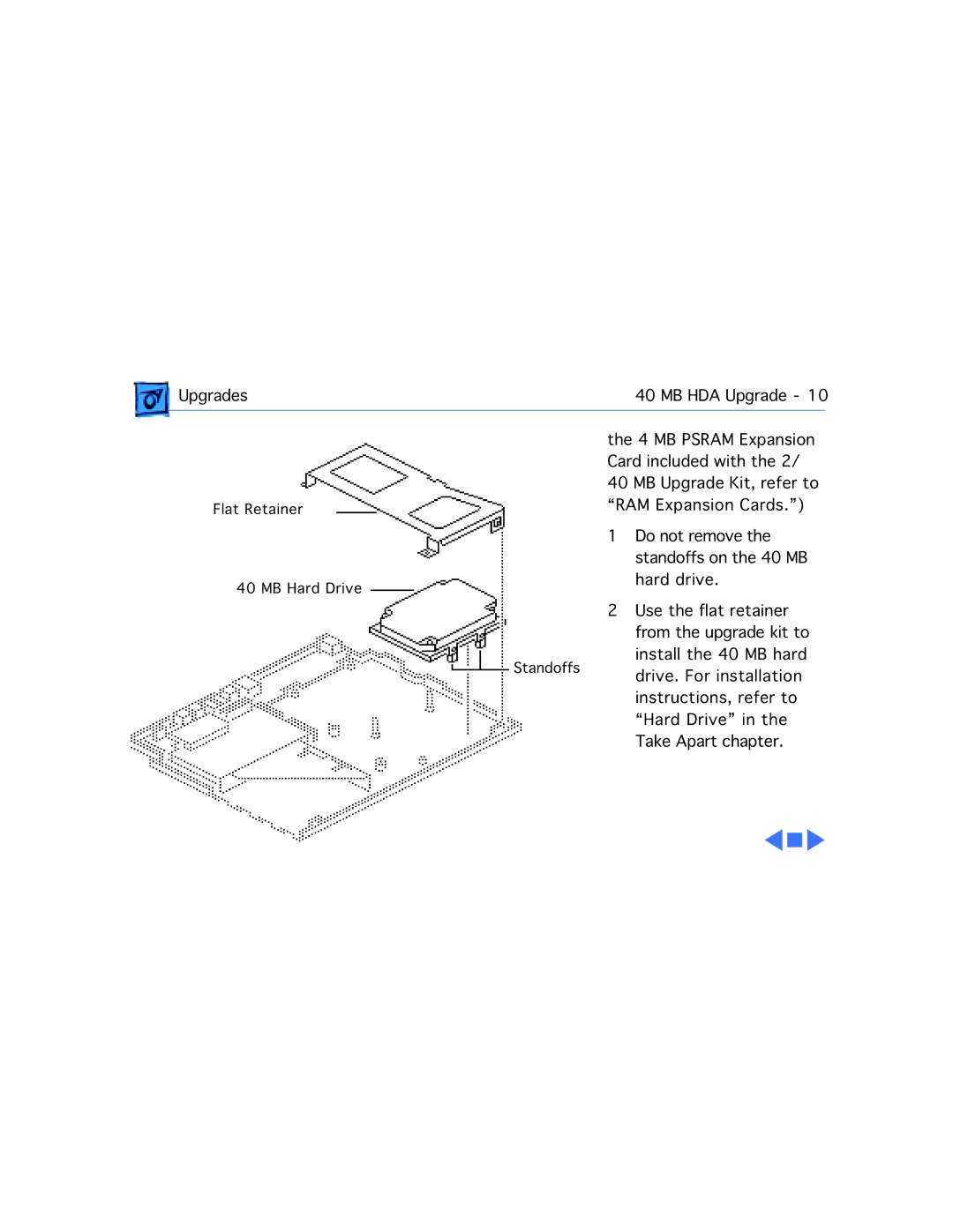 Apple 170, 145B manual Upgrades MB HDA Upgrade 