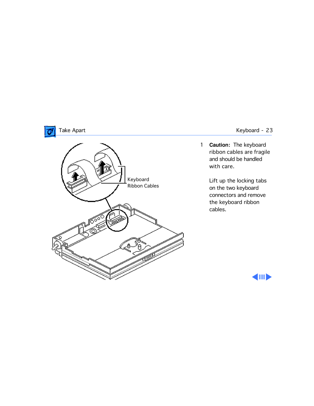 Apple 145B, 170 manual Take Apart Keyboard 