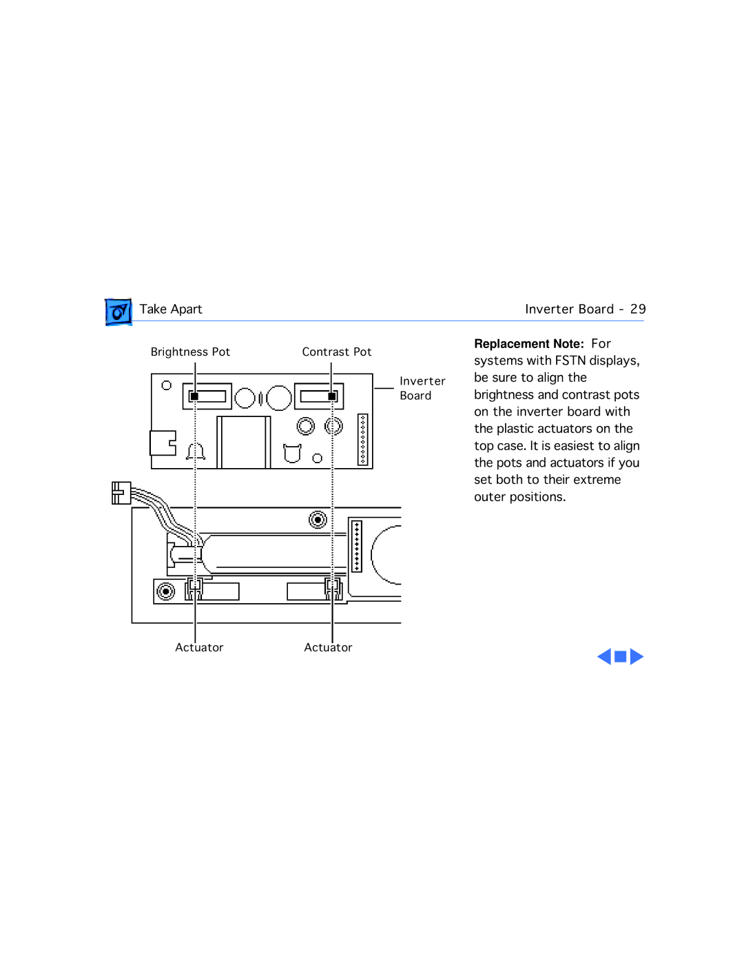 Apple 145B, 170 manual Systems with Fstn displays 