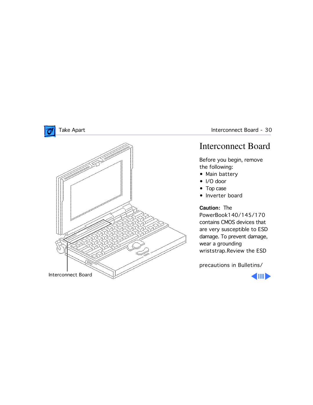 Apple 145B, 170 manual Interconnect Board 