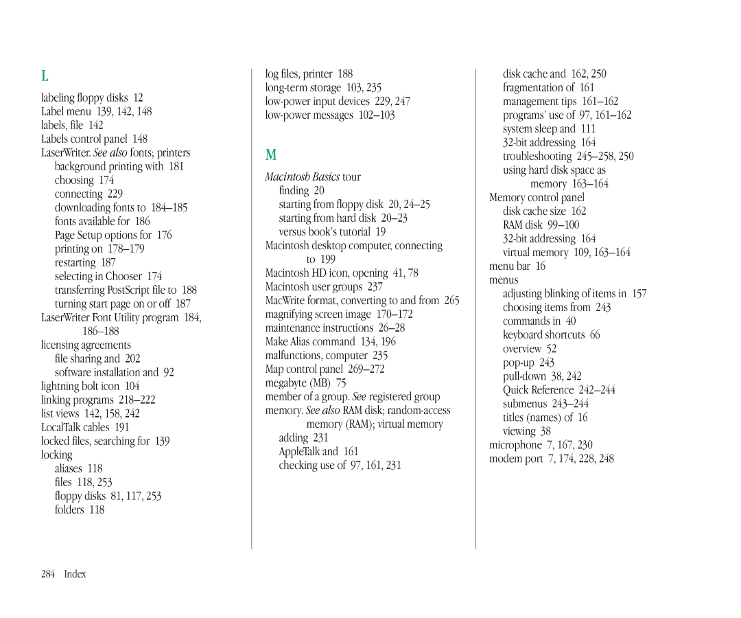 Apple 145B manual Background printing with 181 choosing Connecting, Macintosh desktop computer, connecting to 