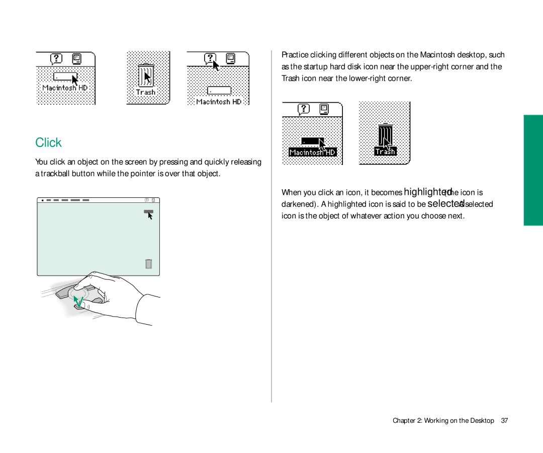 Apple 145B manual Click 