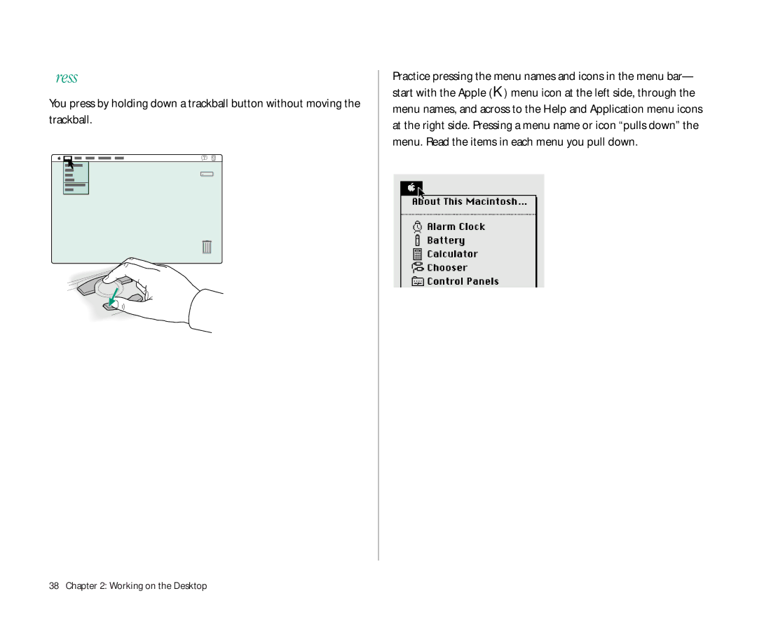 Apple 145B manual Press 