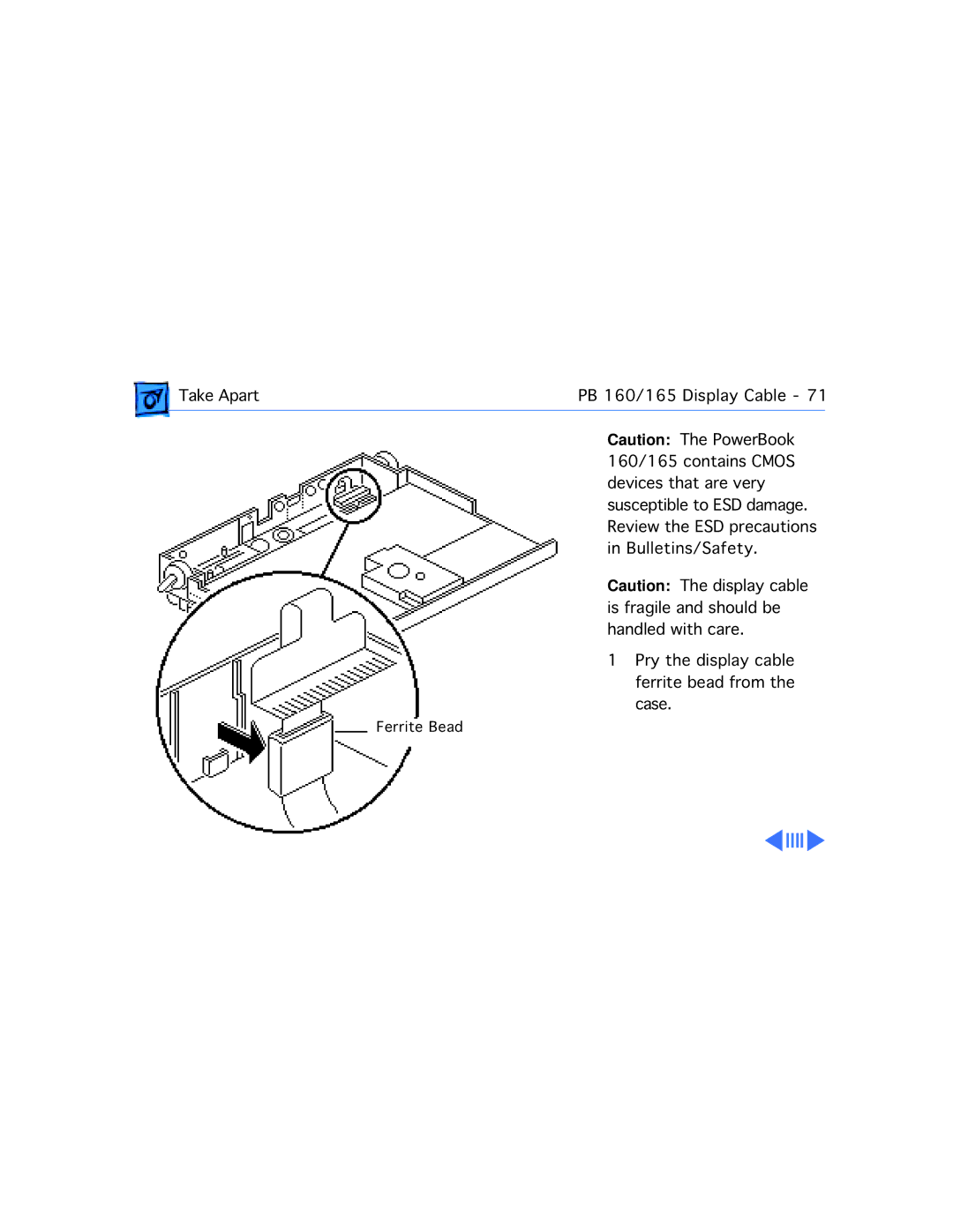 Apple 160, 165 manual Ferrite Bead 