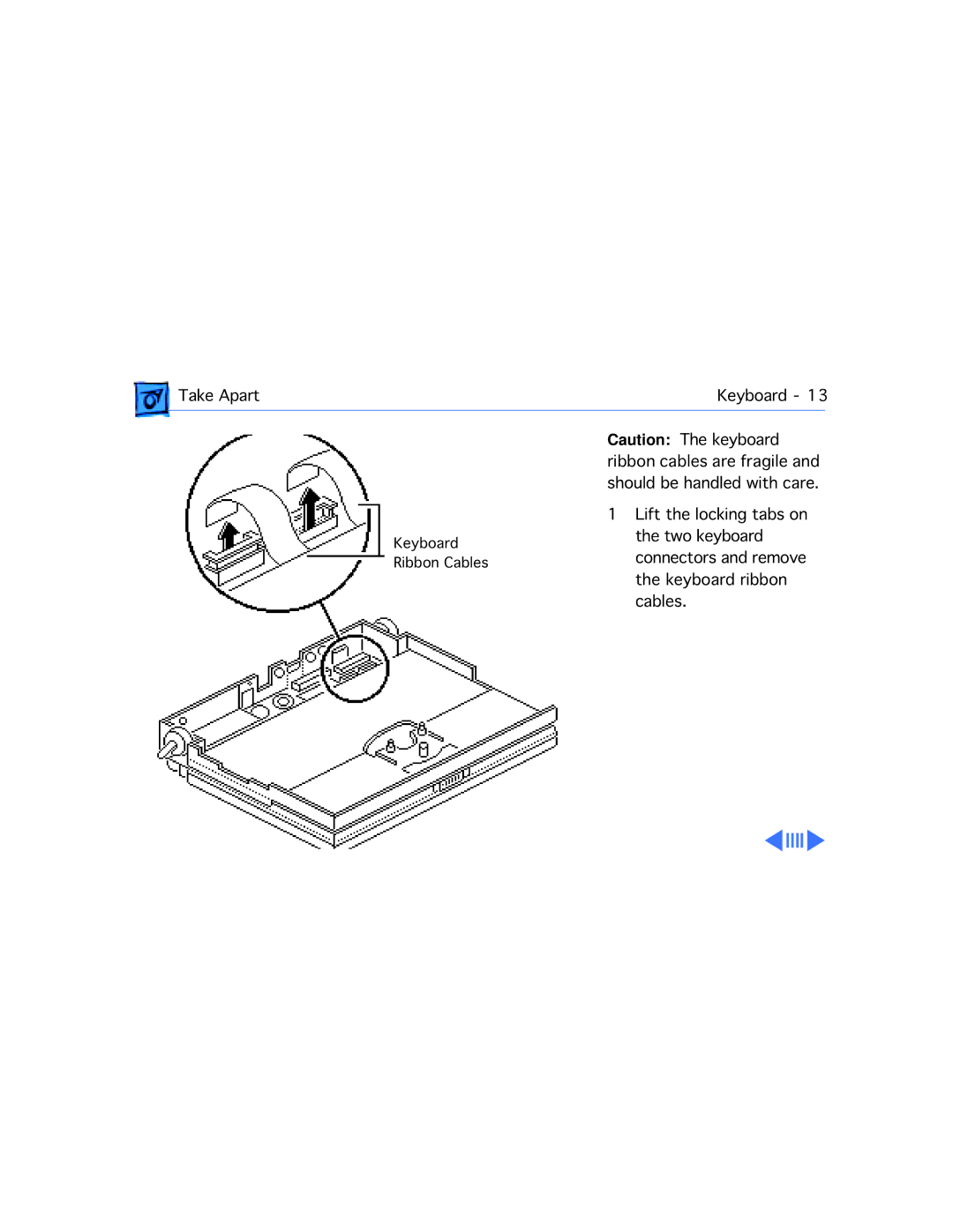 Apple 160, 165 manual Take Apart Keyboard 