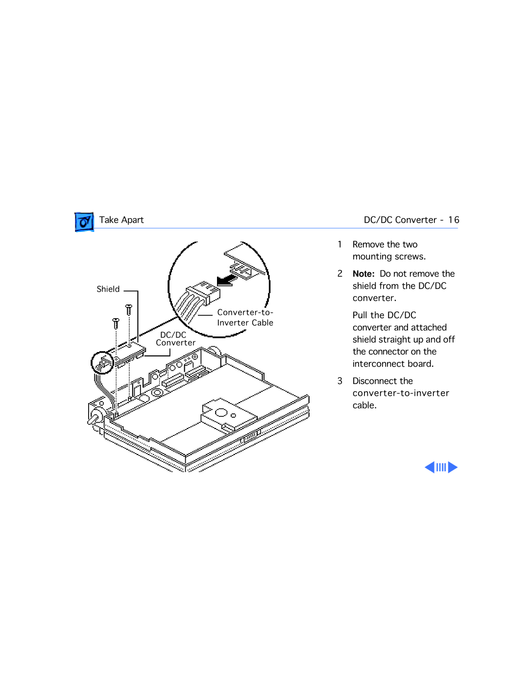 Apple 180C manual Take Apart DC/DC Converter 