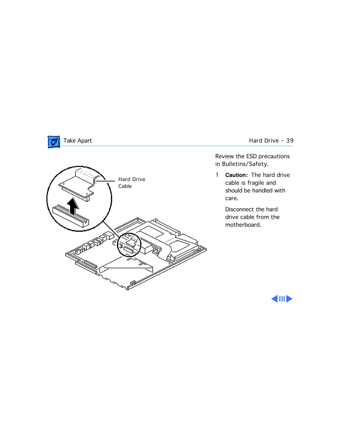 Apple 180C manual Take Apart Hard Drive 