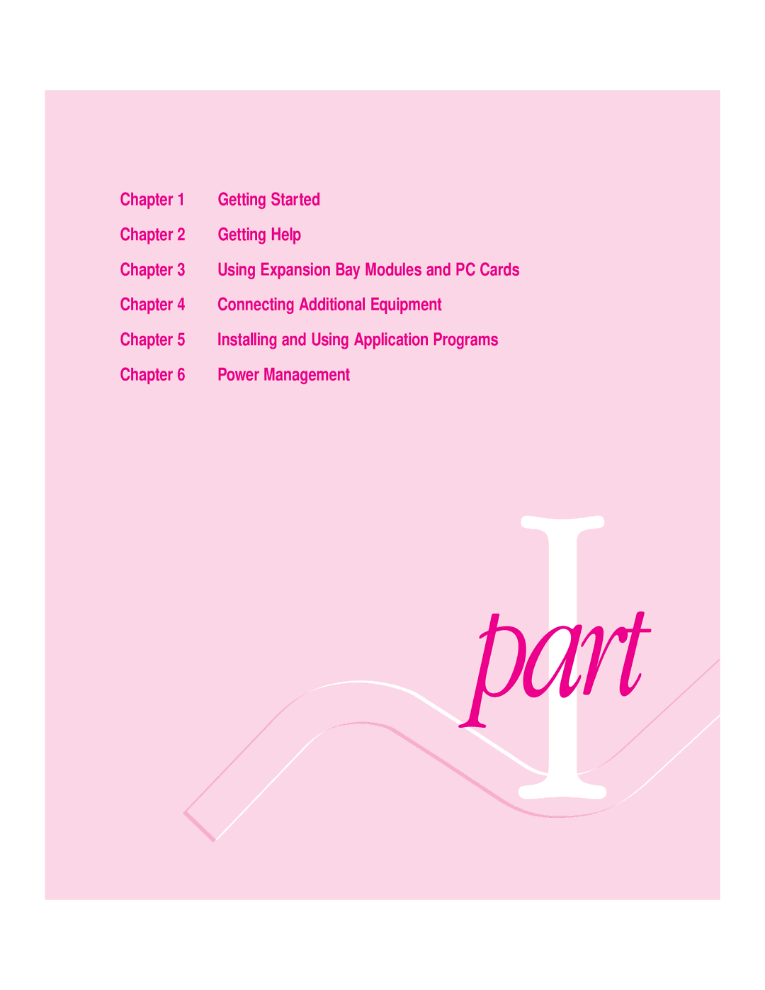 Apple 190 series Chapter Getting Started Getting Help, Chapter Connecting Additional Equipment, Chapter Power Management 