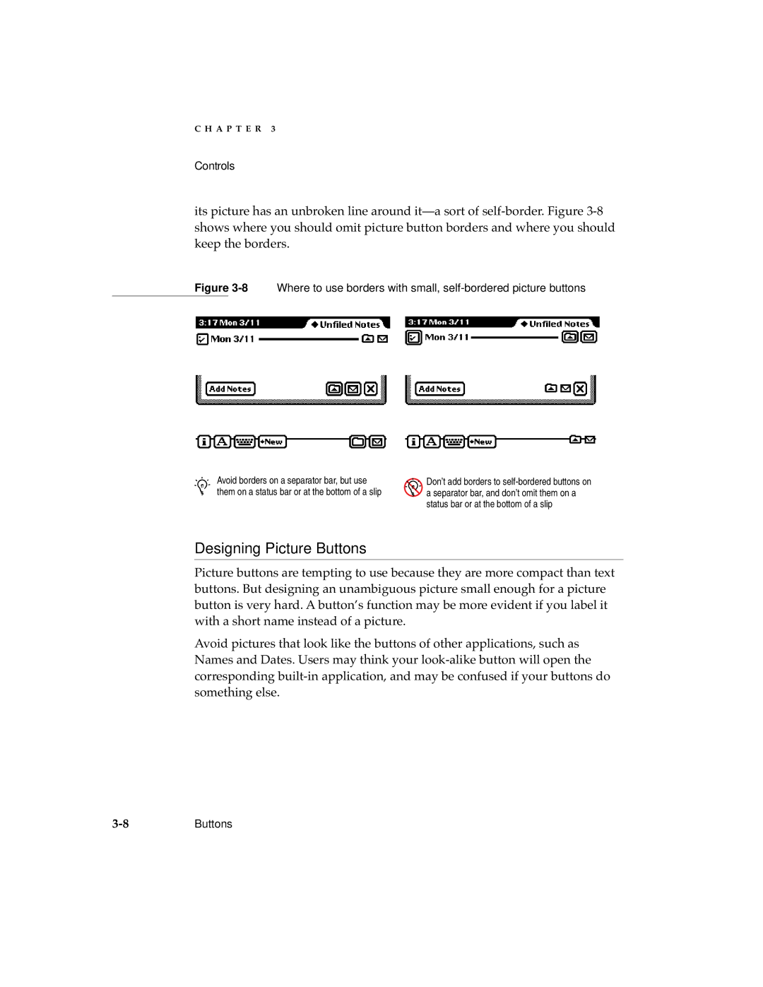 Apple 2 manual Designing Picture Buttons 