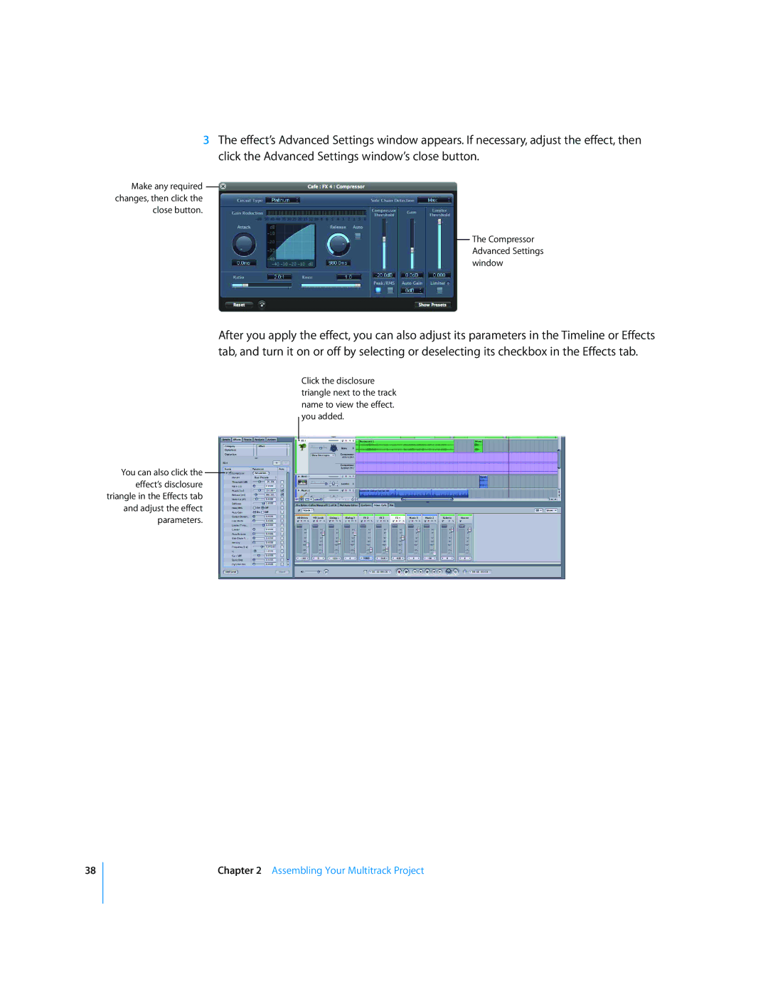 Apple 2 manual Assembling Your Multitrack Project 