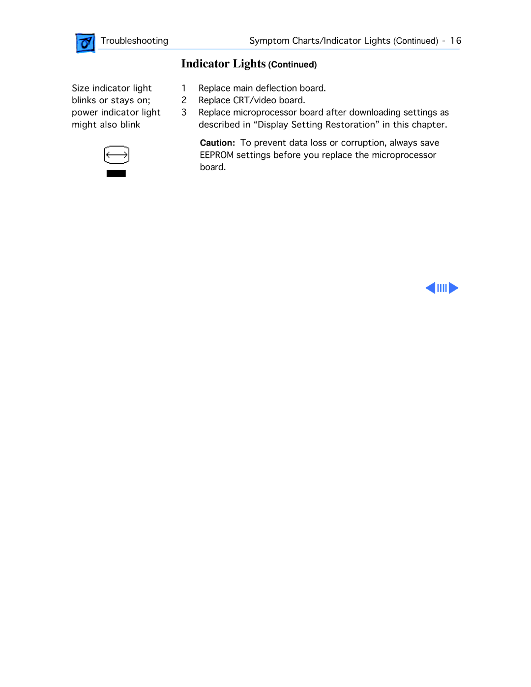 Apple 20 manual Indicator Lights 