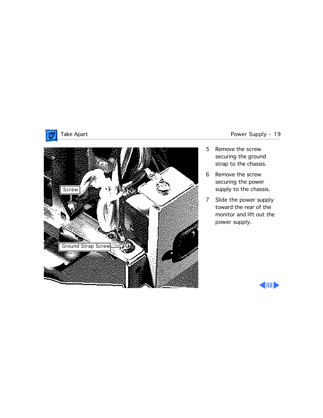 Apple 20 manual Securing the power 