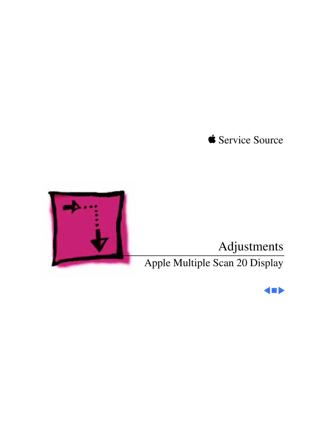 Apple 20 manual Adjustments 