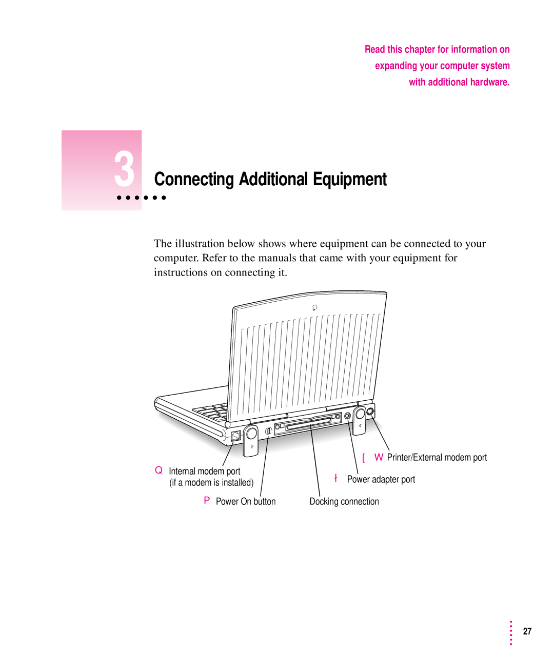 Apple 200 Series manual Connecting Additional Equipment 