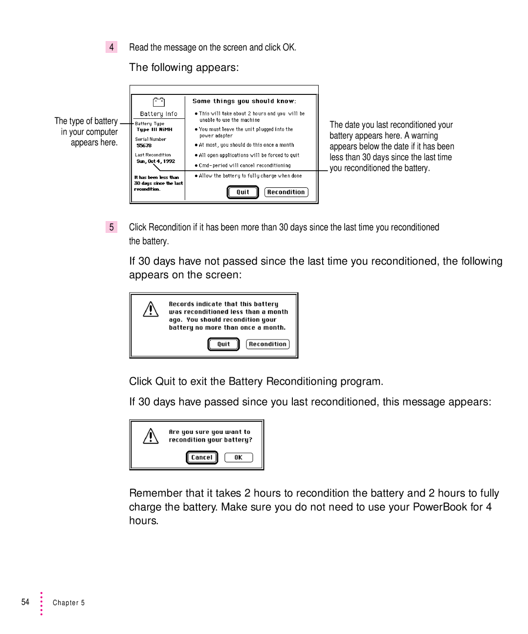 Apple 200 Series manual Following appears 