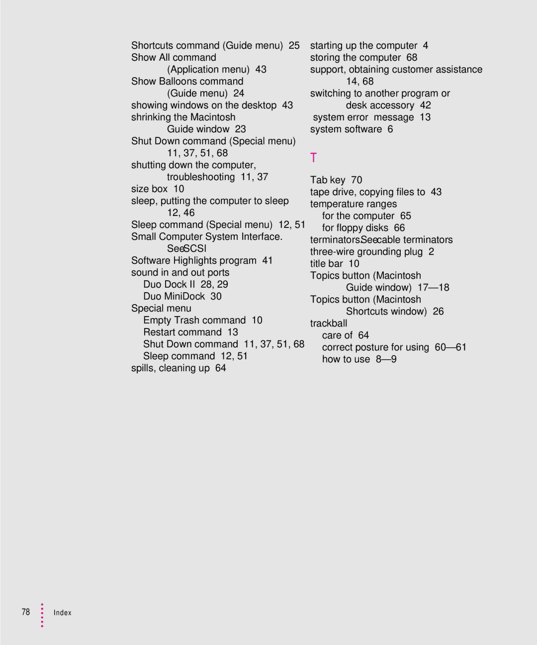 Apple 200 Series manual See Scsi 