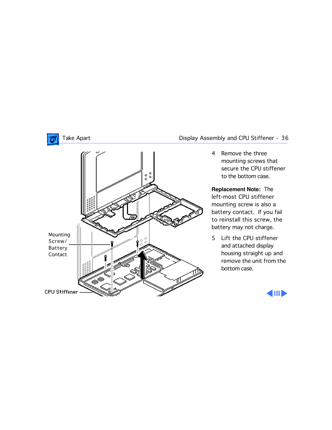 Apple 210 manual Take Apart 