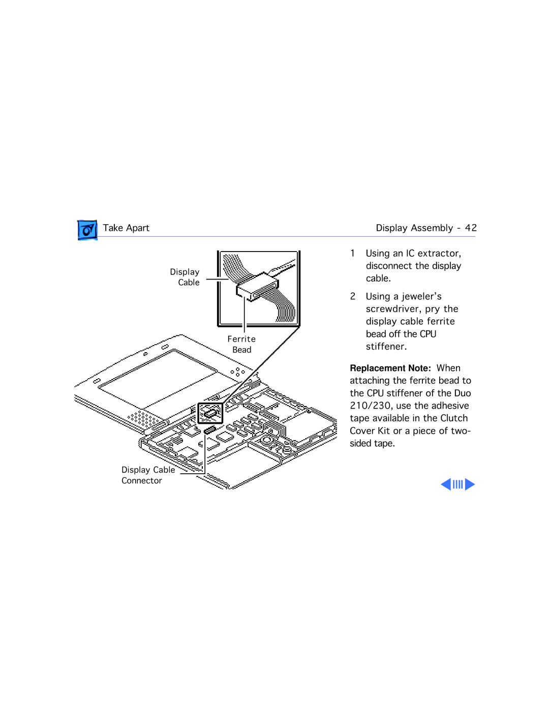 Apple 210 manual Take Apart Display Assembly 