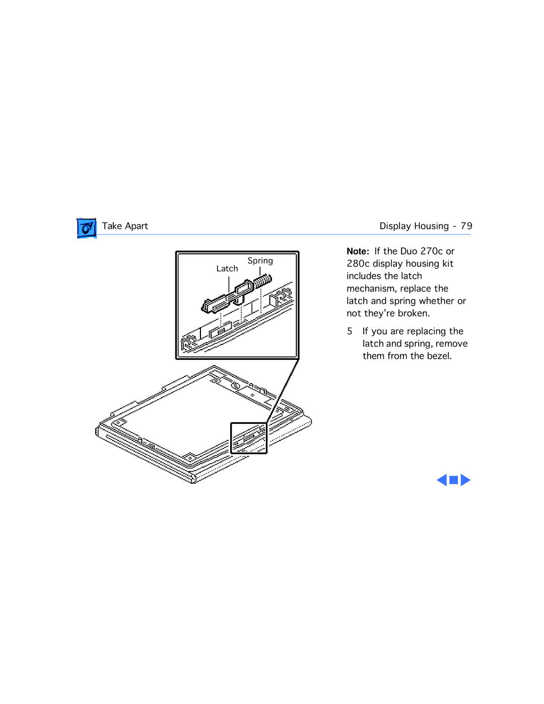 Apple 210 manual 280c display housing kit 