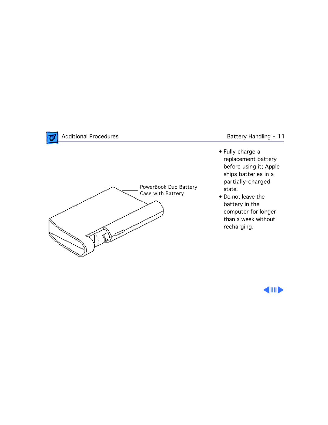 Apple 210 manual Partially-charged 