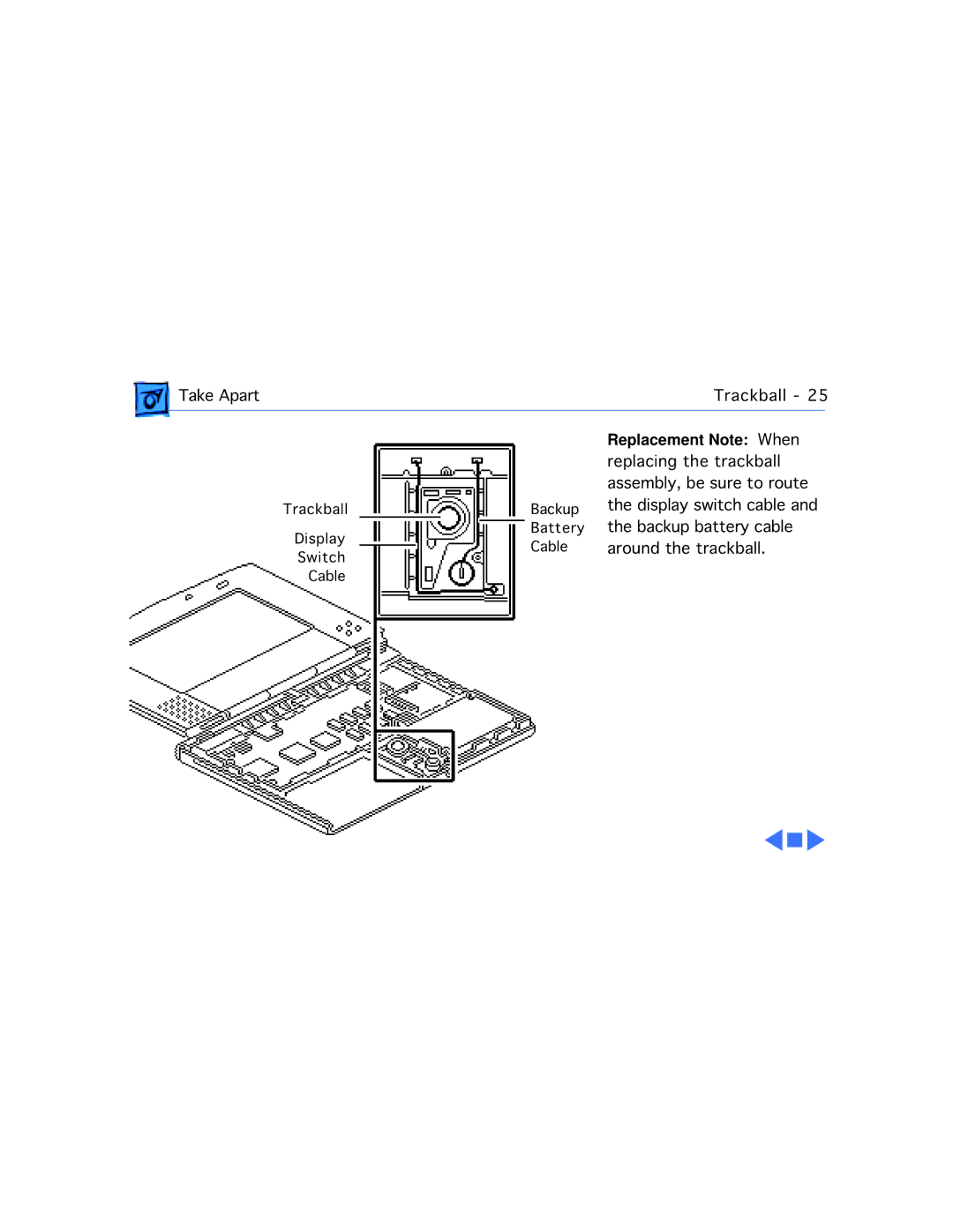 Apple 210 manual Replacement Note When 