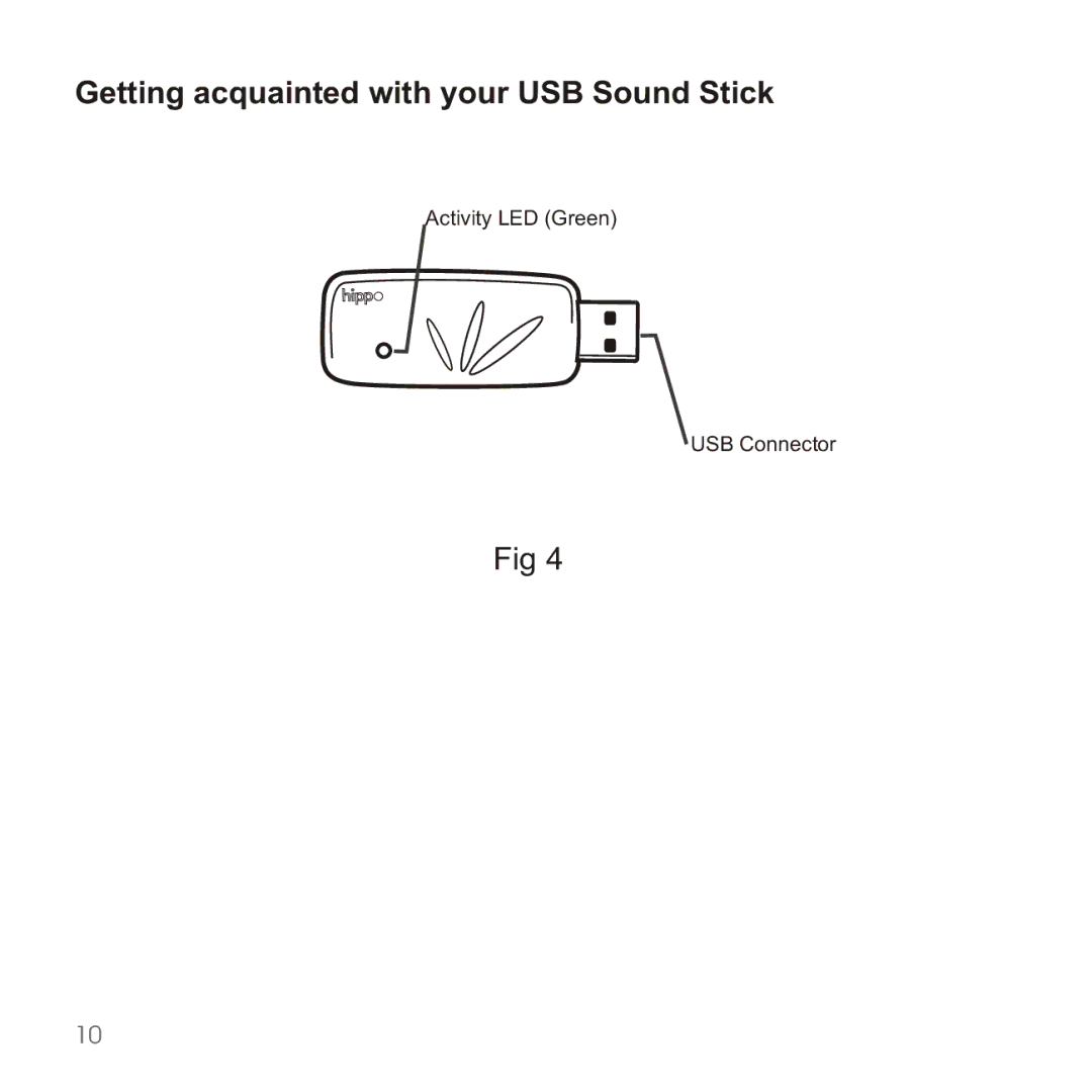 Apple 2210 manual Getting acquainted with your USB Sound Stick 