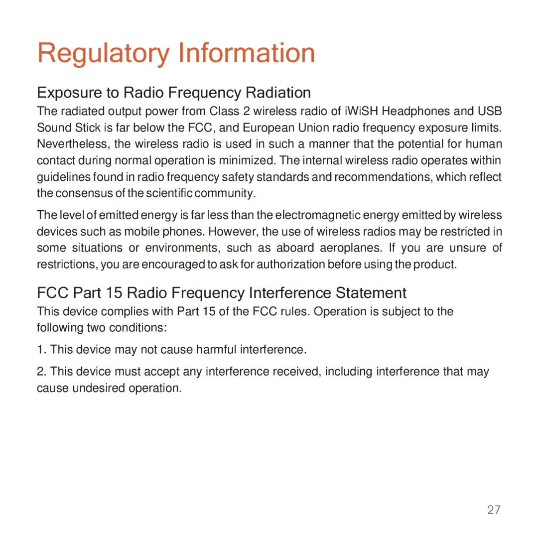 Apple 2210 manual Regulatory Information, Exposure to Radio Frequency Radiation 