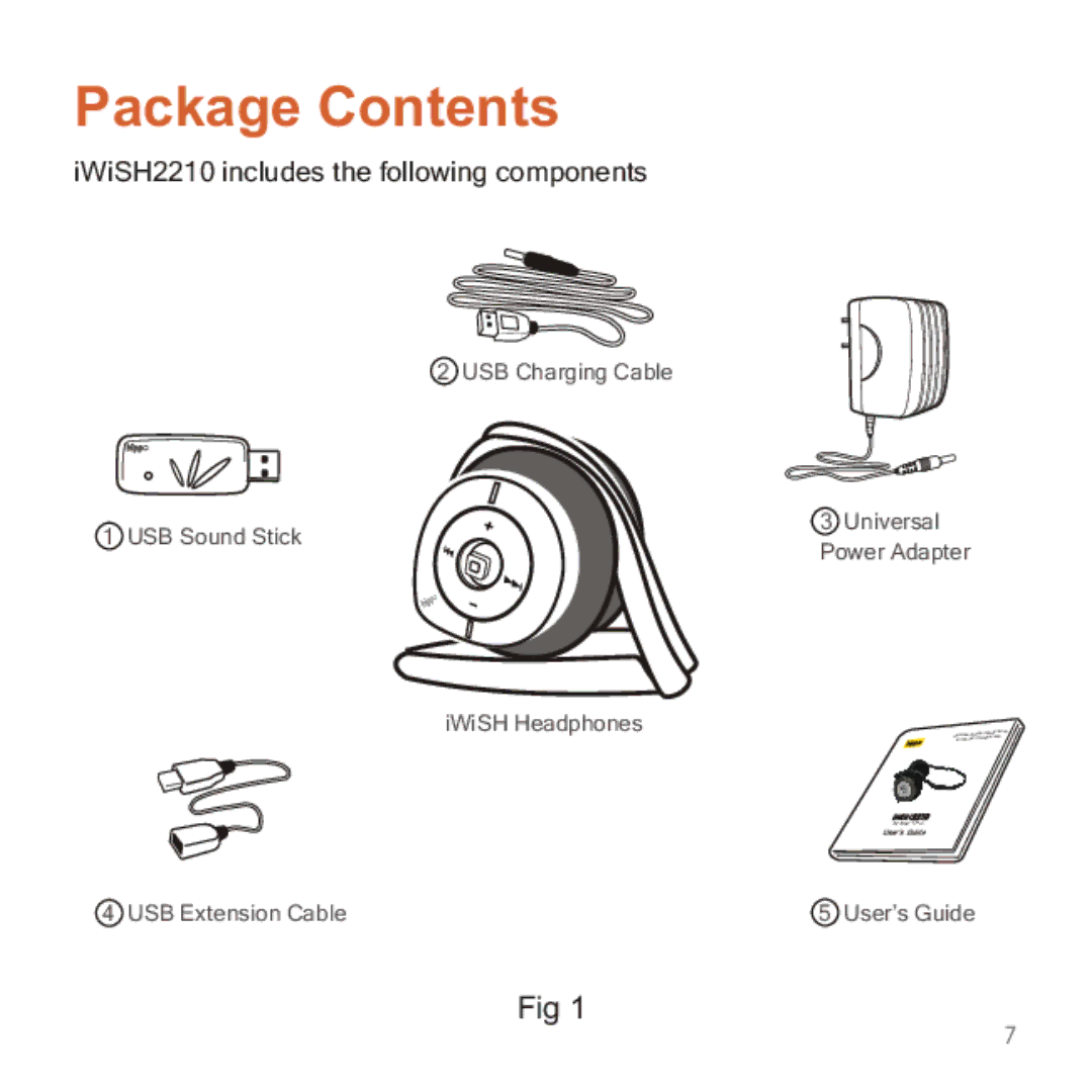 Apple 2210 manual Package Contents 