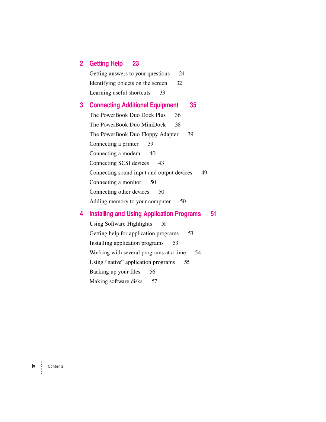 Apple 2300 Series manual Getting Help, Connecting Additional Equipment 