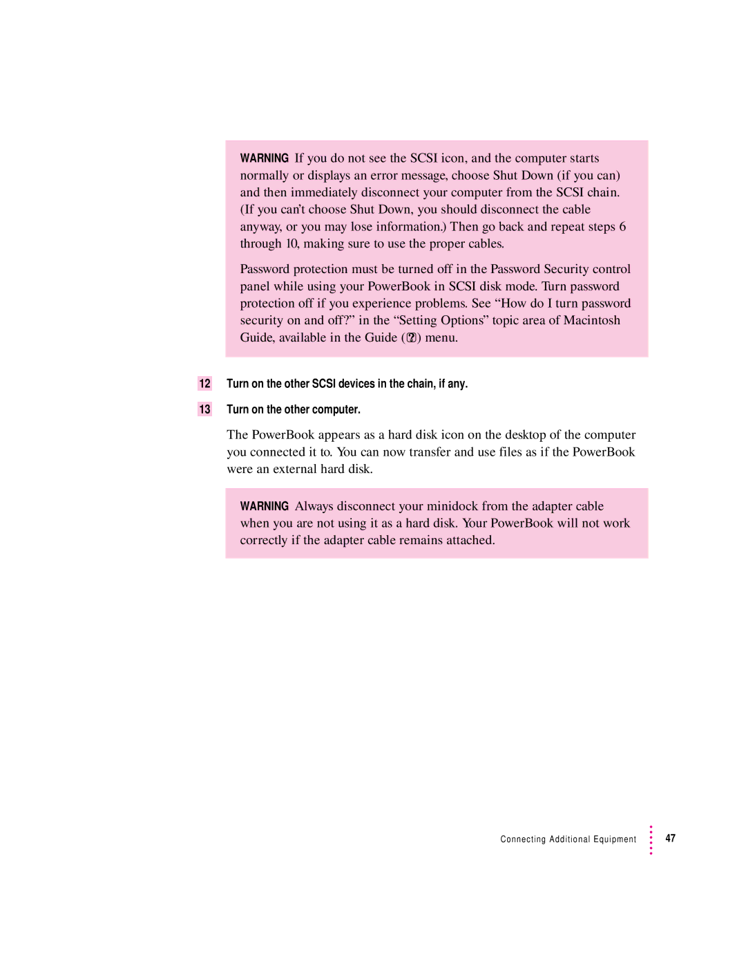 Apple 2300 Series manual Connecting Additional Equipment 