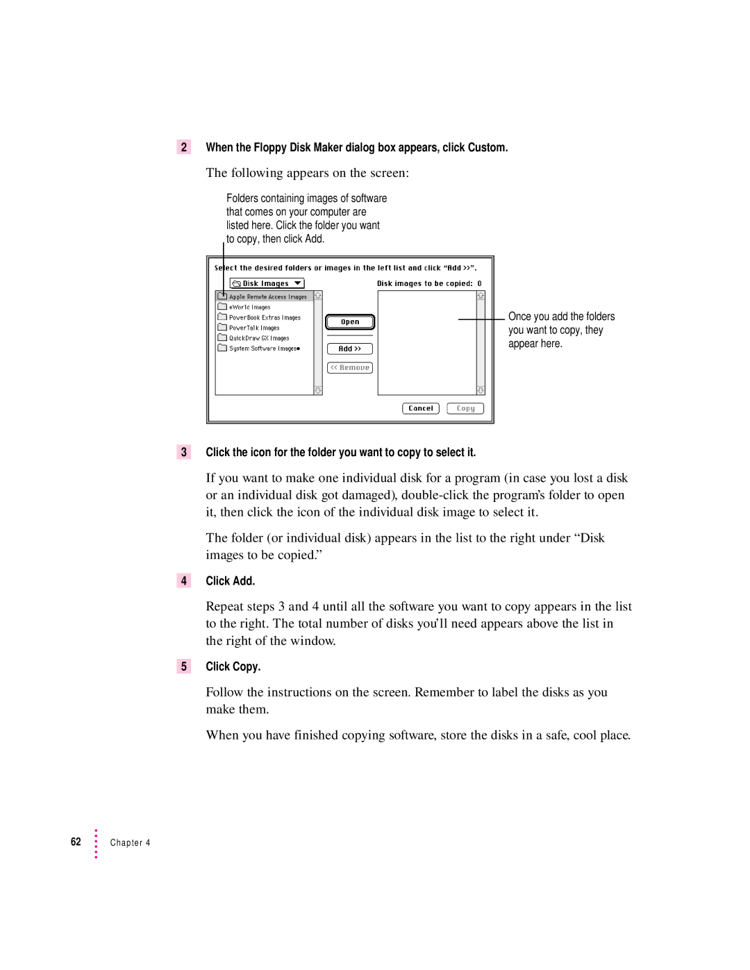 Apple 2300 Series manual Following appears on the screen 