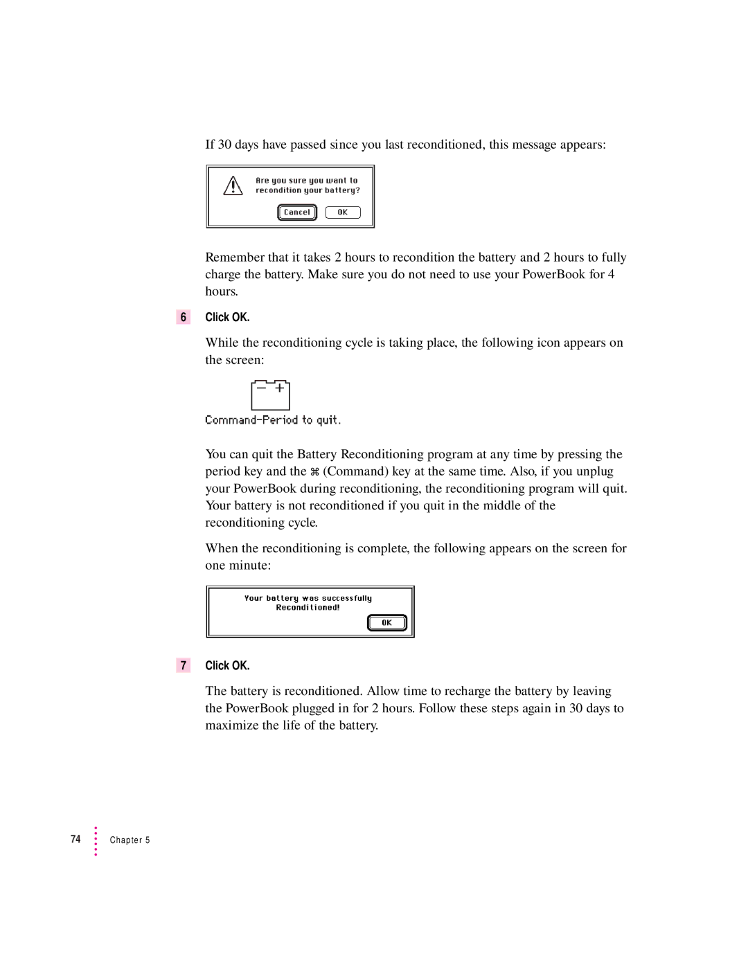 Apple 2300 Series manual Click OK 