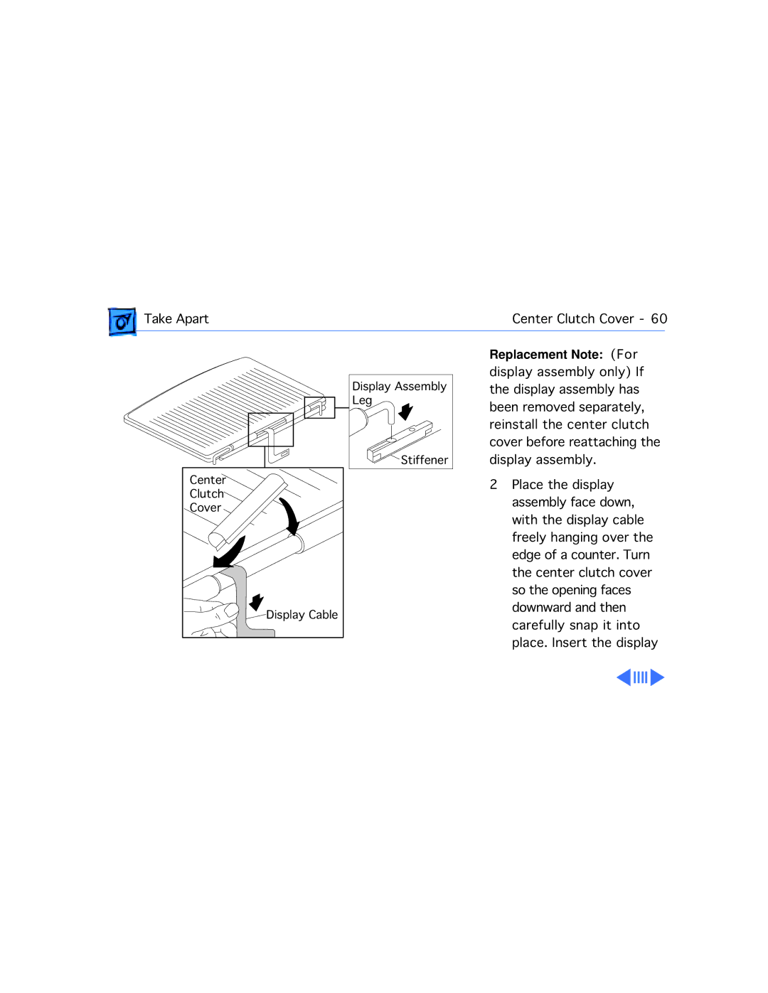 Apple 2300C manual Replacement Note For 