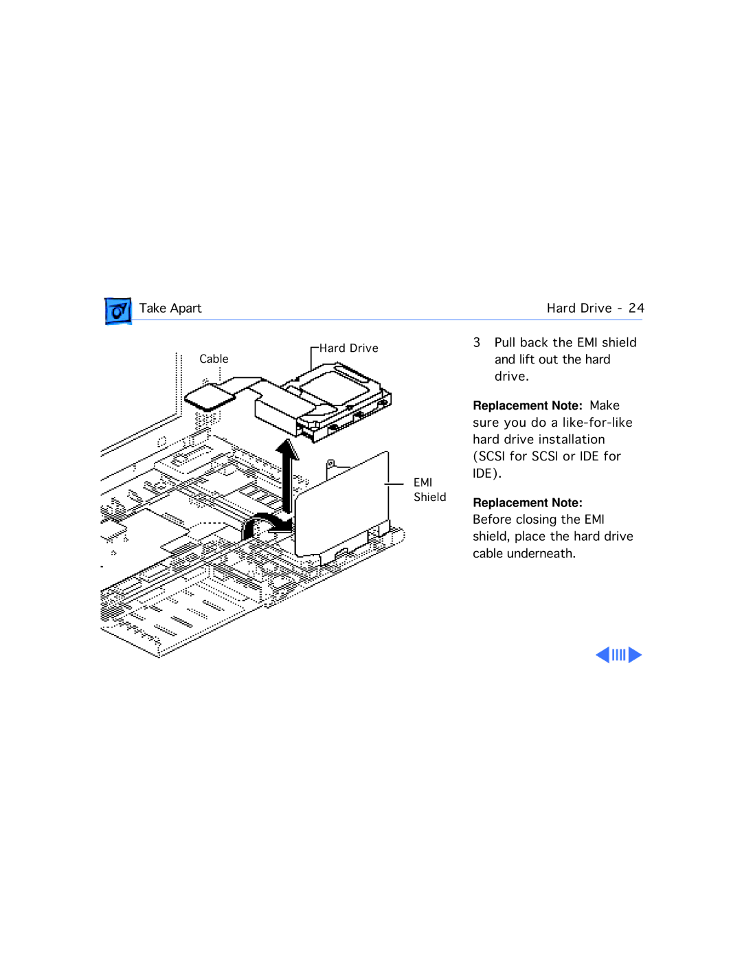 Apple 2300C manual Ide 