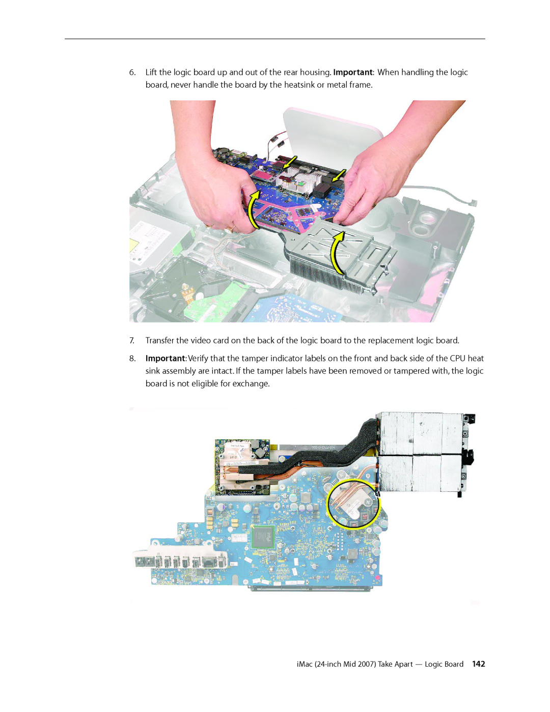 Apple 24-inch mid 2007 manual IMac 24-inch Mid 2007 Take Apart Logic Board  