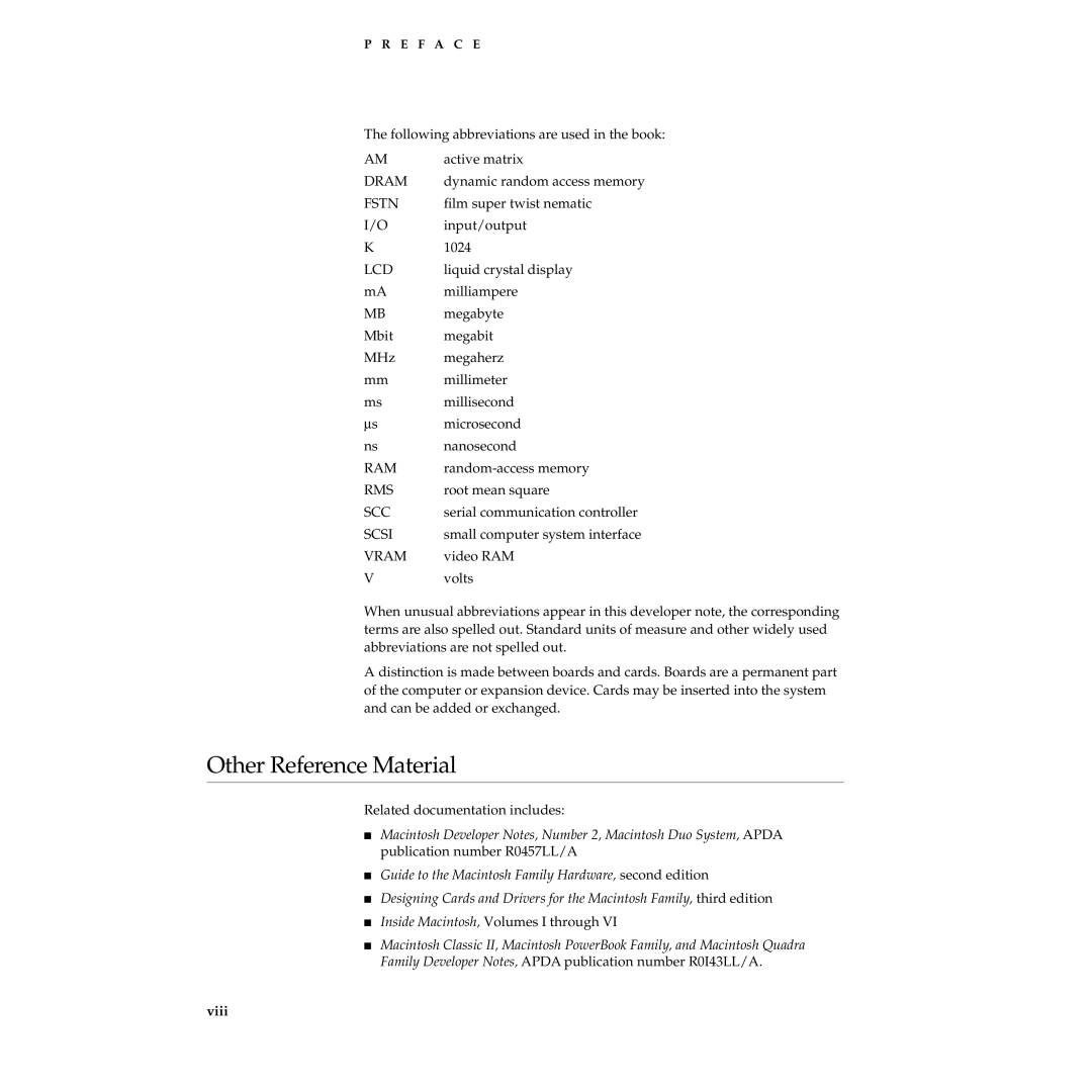 Apple 250 manual Other Reference Material, Lcd 