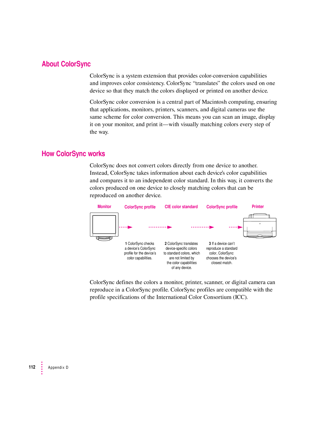 Apple 2500 important safety instructions About ColorSync, How ColorSync works 