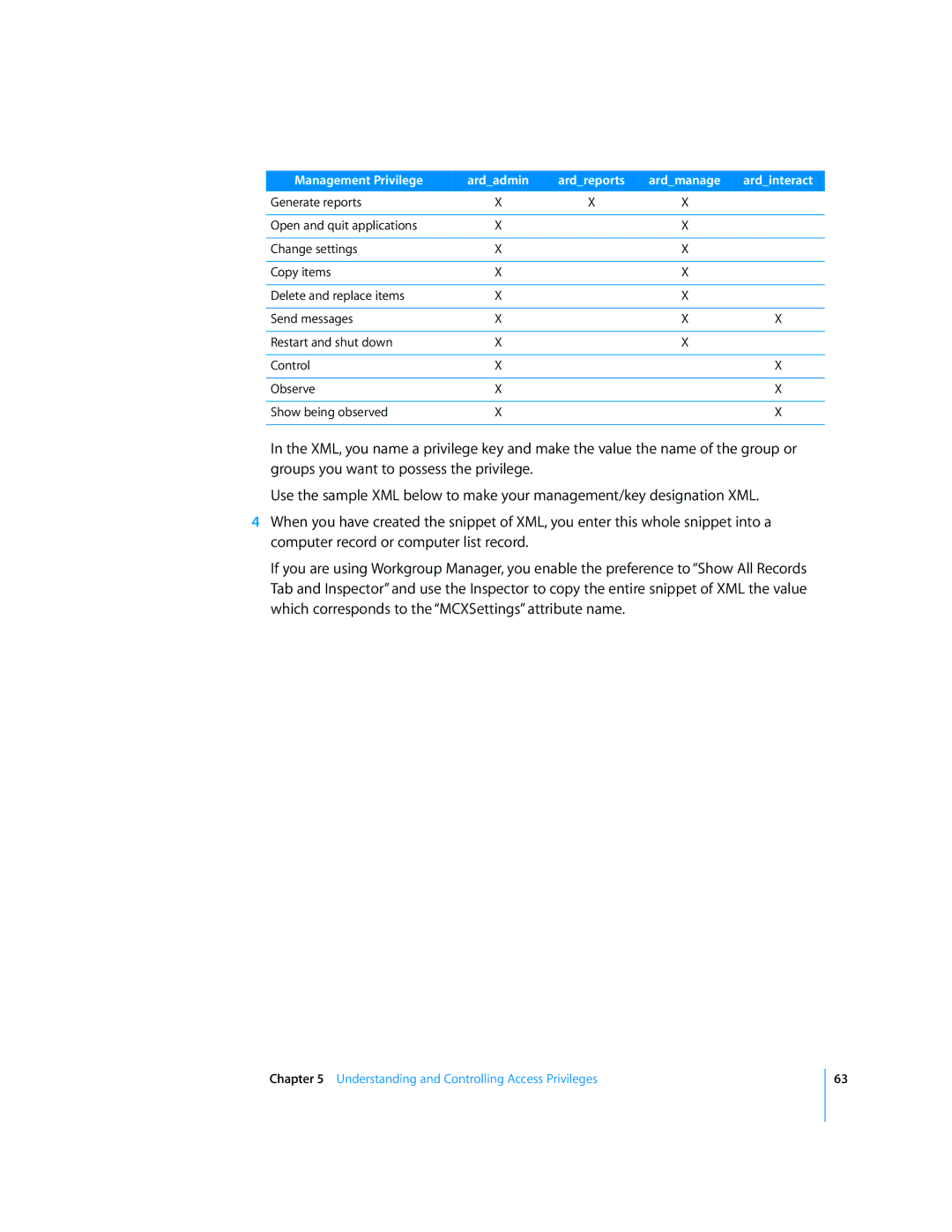 Apple 3 manual Understanding and Controlling Access Privileges 