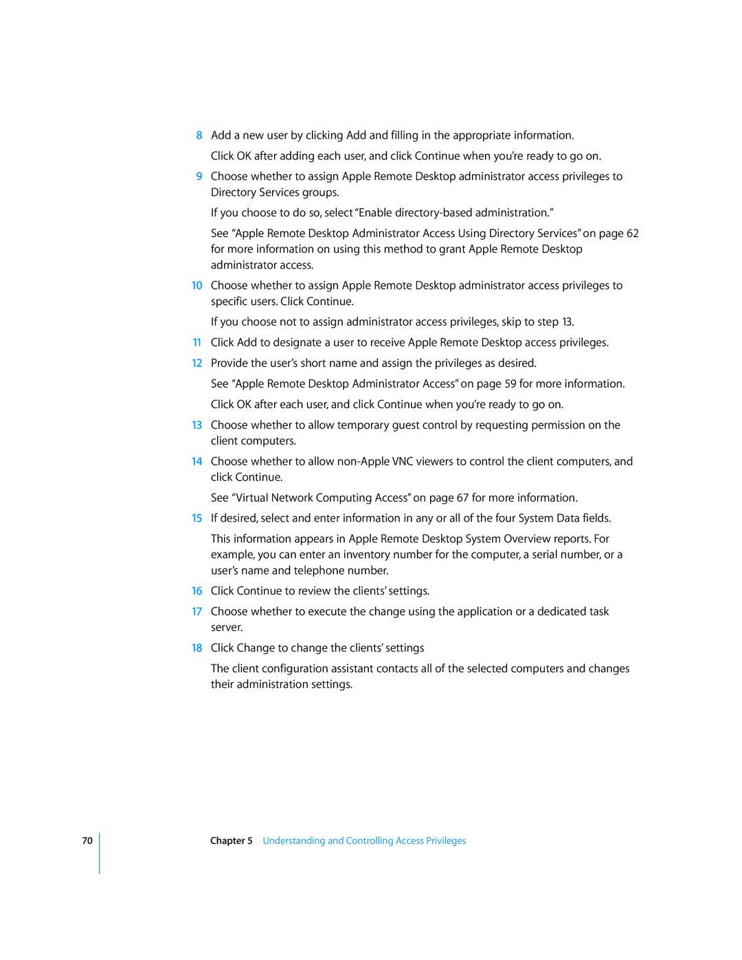 Apple 3 manual Understanding and Controlling Access Privileges 