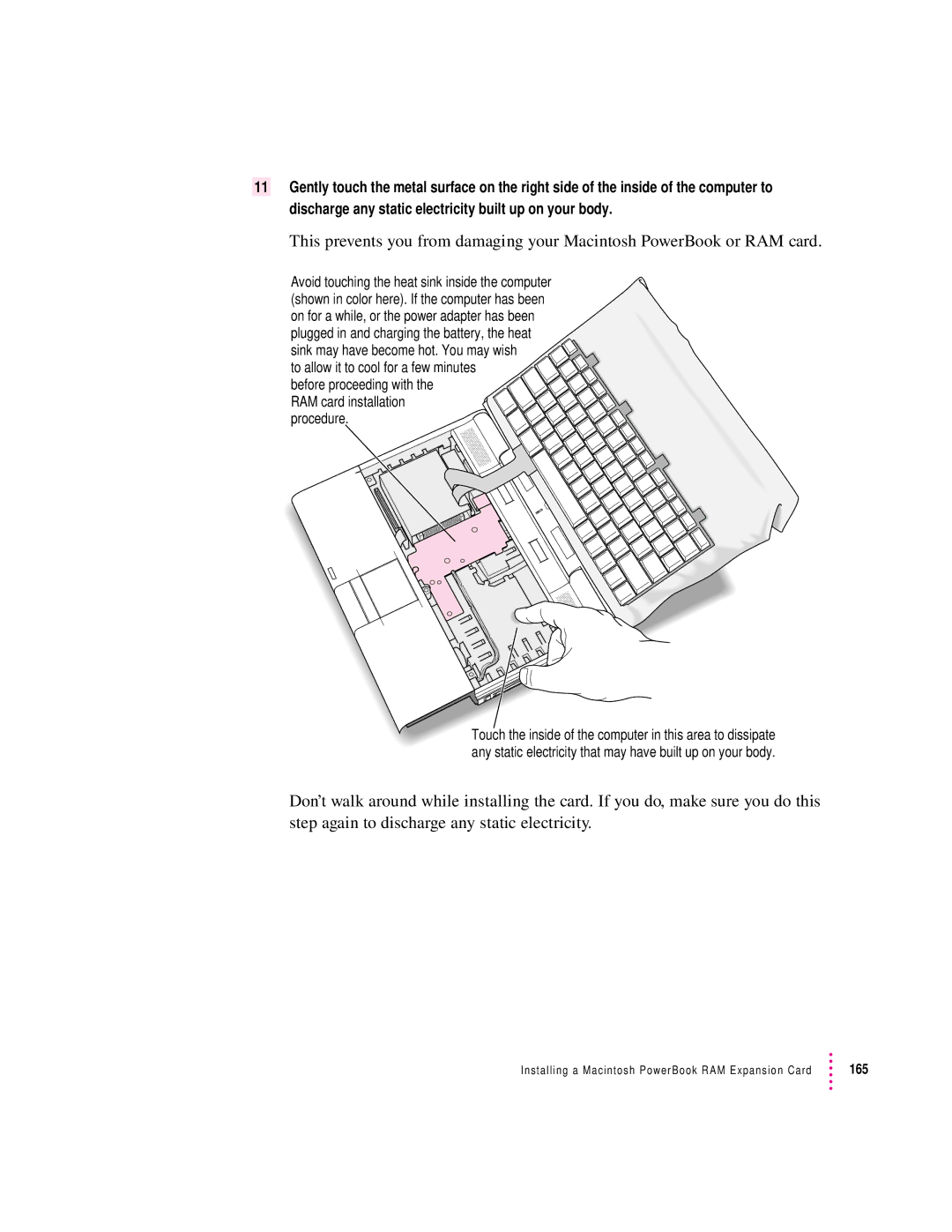 Apple 3400 Series manual Before proceeding with the RAM card installation procedure 