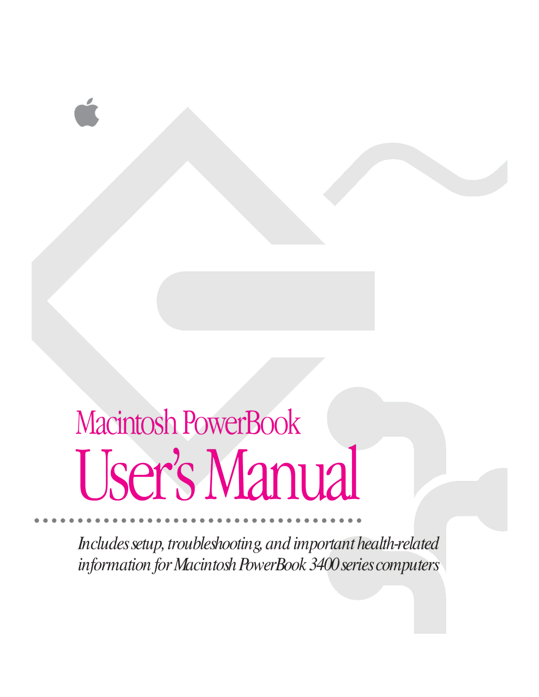 Apple 3400 Series manual User’s Manual 